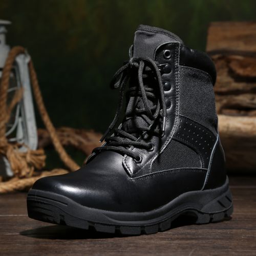 Boots militaires pour homme en toile - porter Ref 1397405