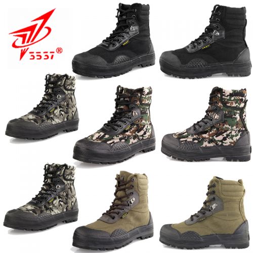 Boots militaires en toile - dérapage Ref 1397453