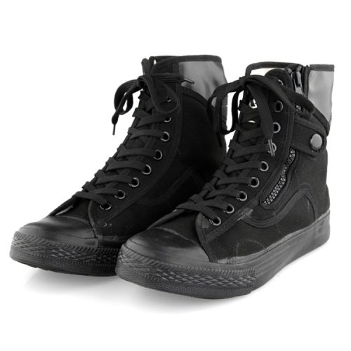Boots militaires en toile - dérapage Ref 1397678