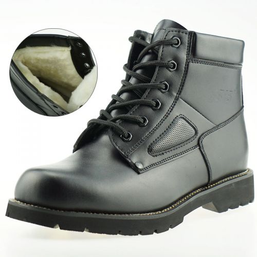 Boots militaires pour homme en cuir - dérapage Ref 1397692