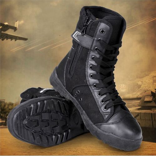 Boots militaires pour homme en toile - porter Ref 1397771