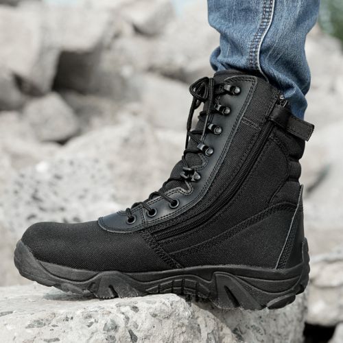 Boots militaires pour homme en engrener - encapsulé Ref 1397975