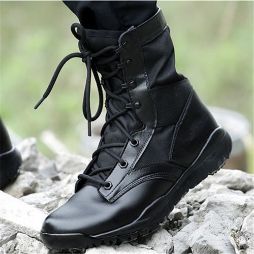 Boots militaires en toile - Ref 1398065