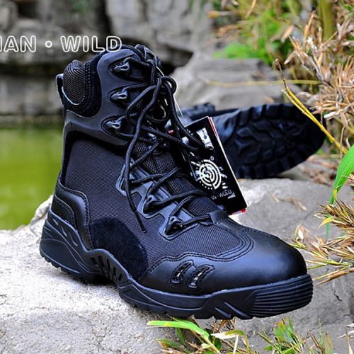 Boots militaires pour homme en cuir - amortissement Ref 1398090