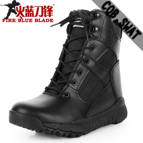 Boots militaires pour homme en cuir - amortissement Ref 1398176