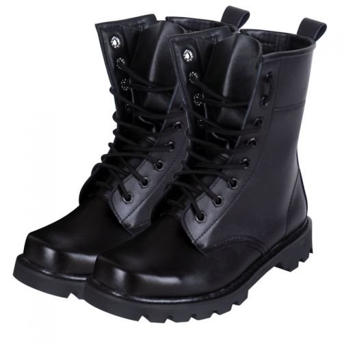 Boots militaires pour homme GOD OF WAR en cuir de vache fendu - amortissement Ref 1398215