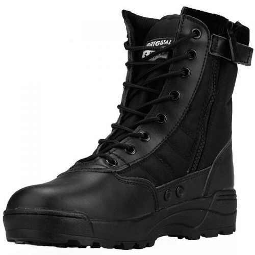 Boots militaires pour homme en cuir - amortissement Ref 1398217