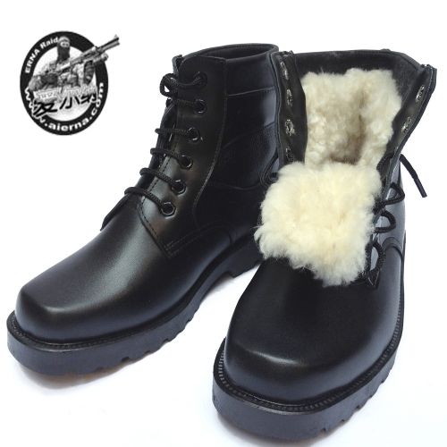 Boots militaires pour homme en cuir - porter Ref 1398251