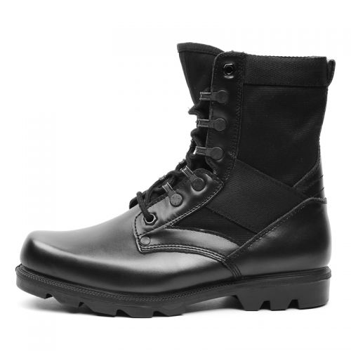 Boots militaires pour homme en cuir - porter Ref 1398318