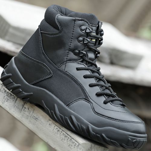 Boots militaires pour homme en Anti-fourrure - amortissement Ref 1398355