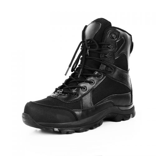 Boots militaires pour homme en cuir - dérapage Ref 1398364