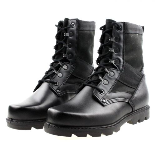 Boots militaires pour homme en cuir - porter Ref 1398390