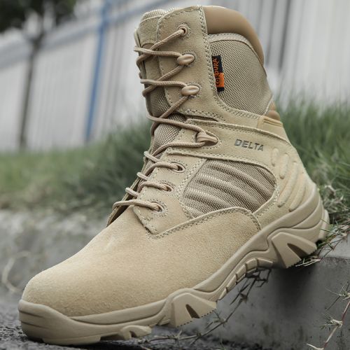 Boots militaires pour homme en cuir - amortissement Ref 1398399