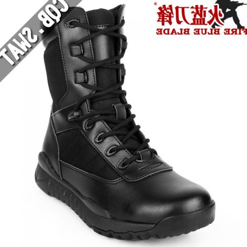 Boots militaires pour homme en toile - respirant Ref 1398441