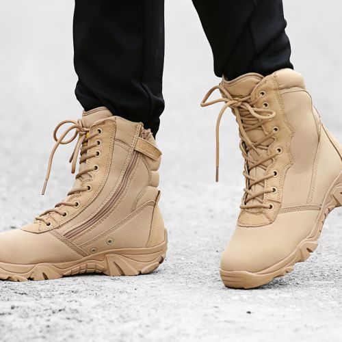 Boots militaires pour homme - lumière Ref 1398443