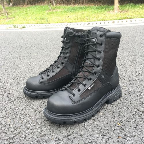 Boots militaires pour homme en Cuir + mesh - étanche Ref 1398466