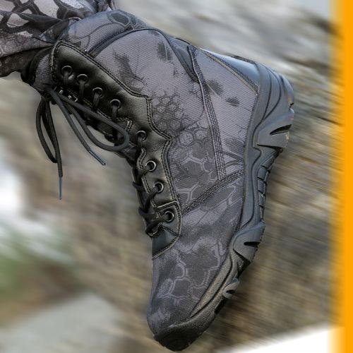 Boots militaires pour homme en toile - respirant Ref 1398509