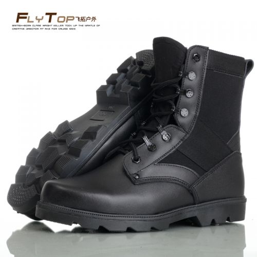 Boots militaires pour homme en pu + mesh - lumière Ref 1398571