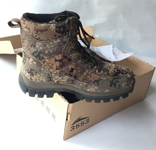 Boots militaires pour homme en toile - chaud Ref 1398587