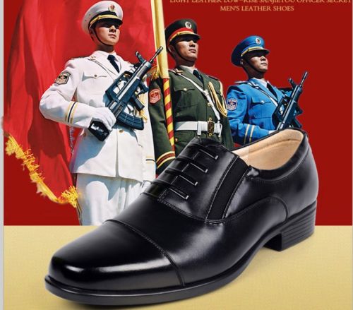 Boots militaires pour homme en cuir - porter Ref 1398597