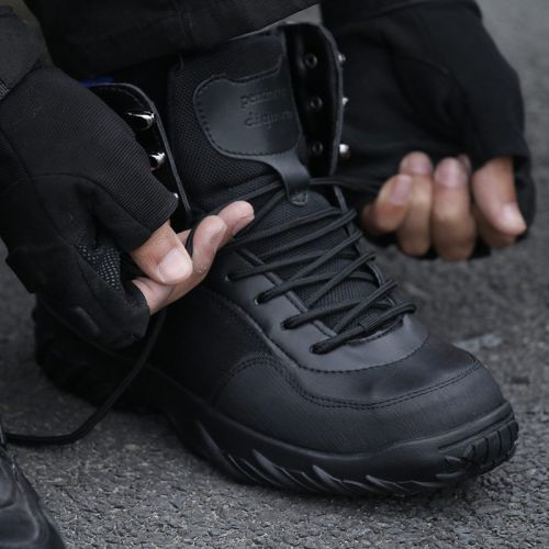 Boots militaires pour homme en Anti-fourrure - amortissement Ref 1398631