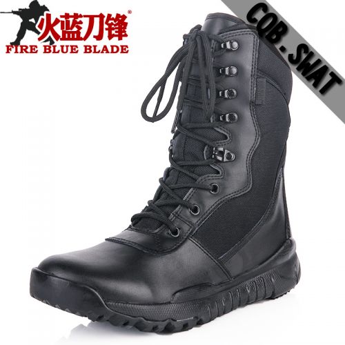 Boots militaires pour homme en cuir - amortissement Ref 1398634