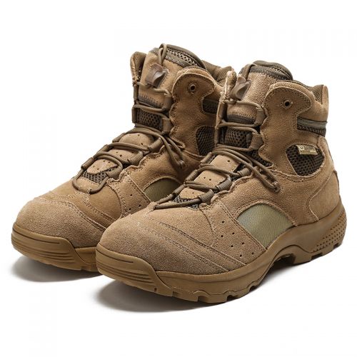 Boots militaires pour homme en cuir - dérapage Ref 1398652