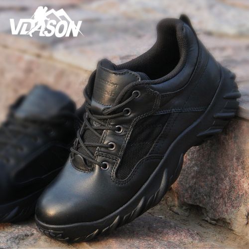 Boots militaires pour homme VDASON en cuir - porter Ref 1398663