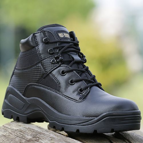 Boots militaires pour homme en Anti-fourrure - dérapage Ref 1398718