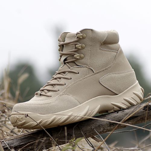 Boots militaires pour homme en Anti-fourrure - amortissement Ref 1398757