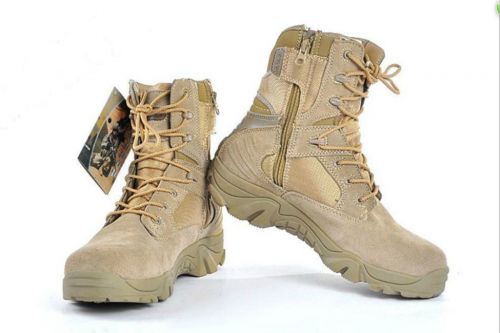 Boots militaires pour homme en cuir - dérapage Ref 1398762