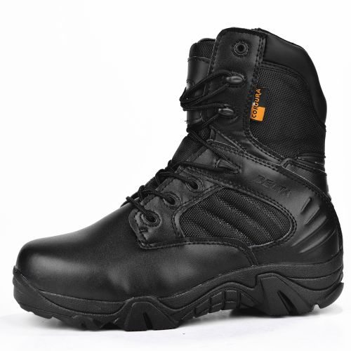 Boots militaires pour homme en cuir - amortissement Ref 1398844