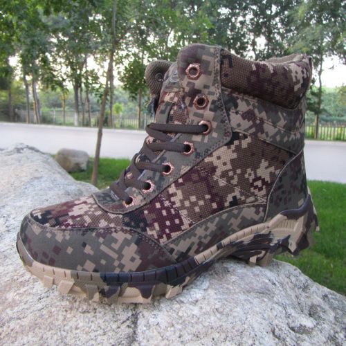 Boots militaires pour homme en PU + Lycra - chaud Ref 1398858