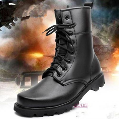 Boots militaires pour homme en cuir - dérapage Ref 1399023