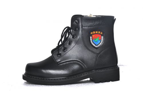 Boots militaires pour homme en cuir - chaud Ref 1399043