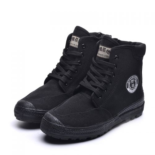 Boots militaires pour homme en toile - dérapage Ref 1399053