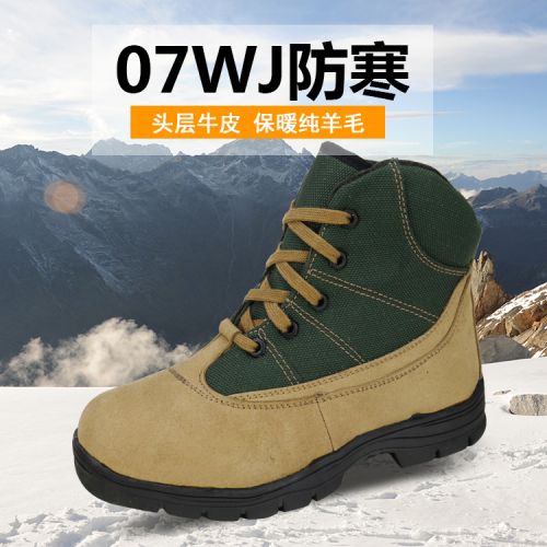 Boots militaires en cuir - Ref 1399060