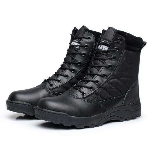 Boots militaires pour homme en cuir - amortissement Ref 1399116