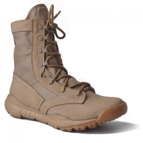 Boots militaires pour homme en cuir de vache fendu - amortissement Ref 1399161