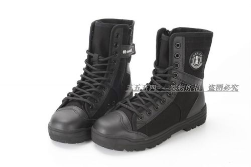 Boots militaires pour homme en pu + mesh - dérapage Ref 1399182