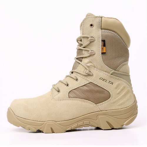 Boots militaires pour homme en cuir - porter Ref 1399199