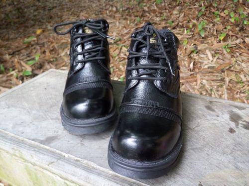 Boots militaires pour homme Première couche en cuir - Ref 1399293