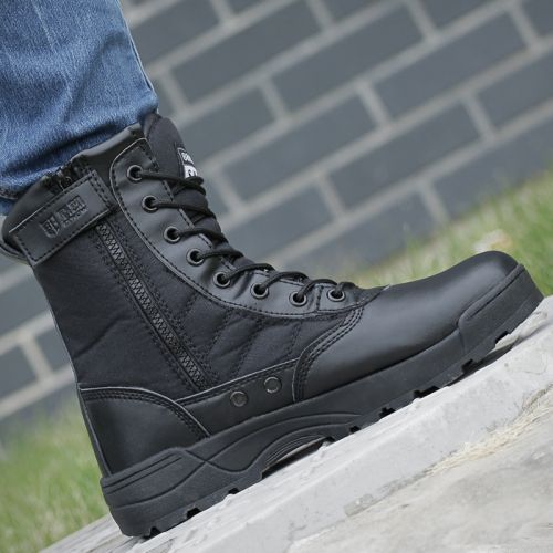 Boots militaires DONOW en nylon - porter Ref 1399367