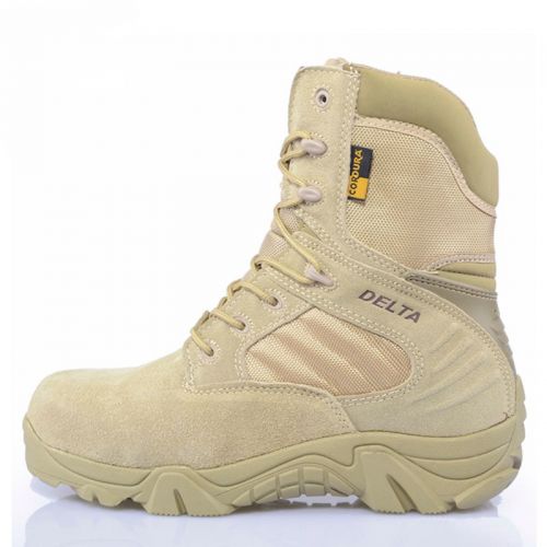 Boots militaires pour homme en cuir - dérapage Ref 1399381