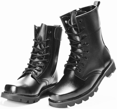 Boots militaires pour homme Première couche en cuir - amortissement Ref 1399443