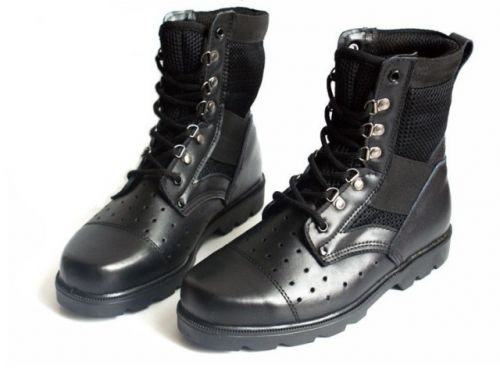 Boots militaires pour homme en cuir - respirant Ref 1399458