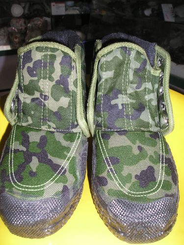 Boots militaires pour homme en PU + Lycra - Ref 1399637