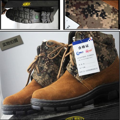 Boots militaires pour homme en Anti-fourrure - porter Ref 1399658