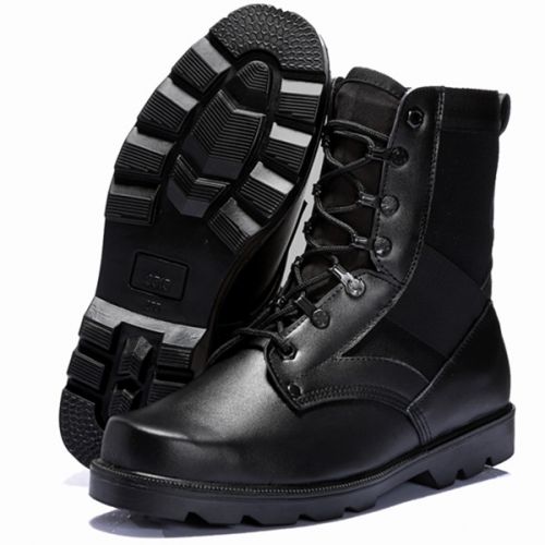 Boots militaires pour homme en cuir - amortissement Ref 1399987