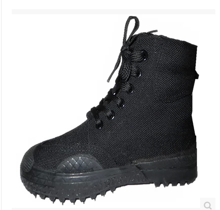 Boots militaires pour homme en Nylon + cuir - Ref 1399998